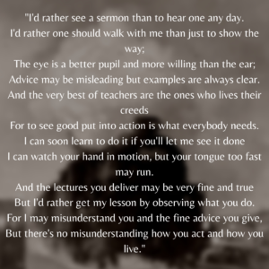 Live Your Creed Poem – Success Minded