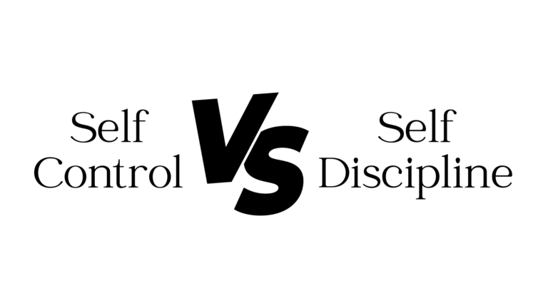 Self Control vs Self Discipline | Featured Image