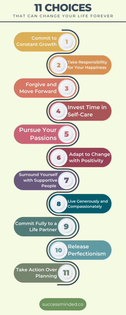 11 Choices That Can Change Your Life Forever | Infographic