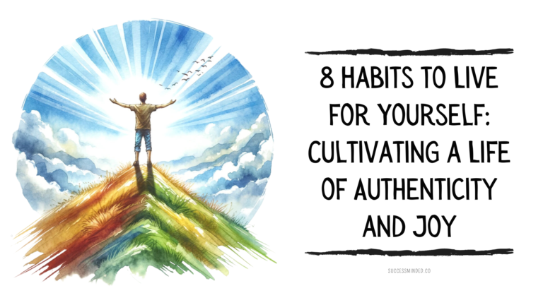 8 Habits to Live for Yourself: Cultivating a Life of Authenticity and Joy | Featured Image