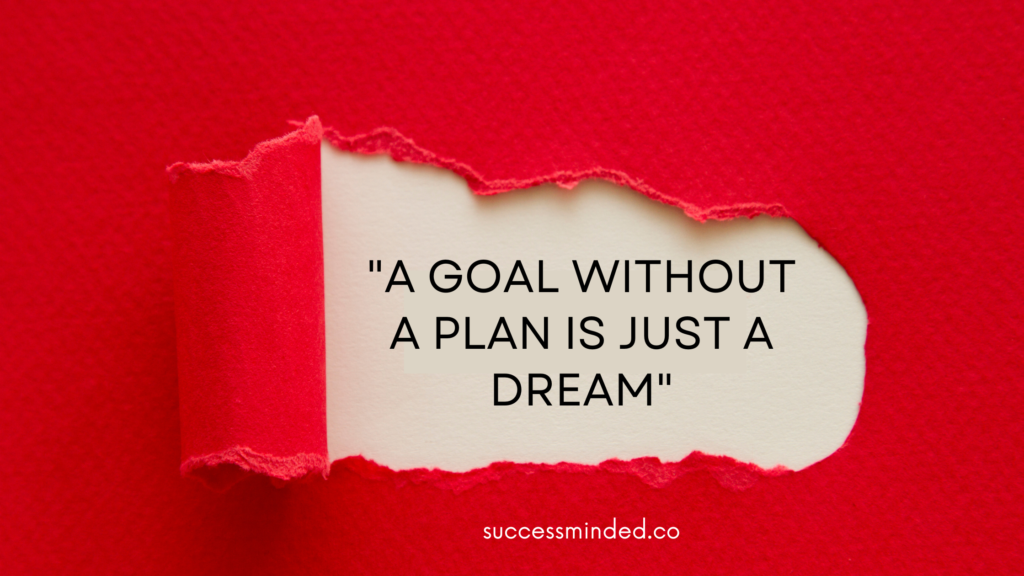 A Goal Without a Plan Is Just a Dream | Featured Image